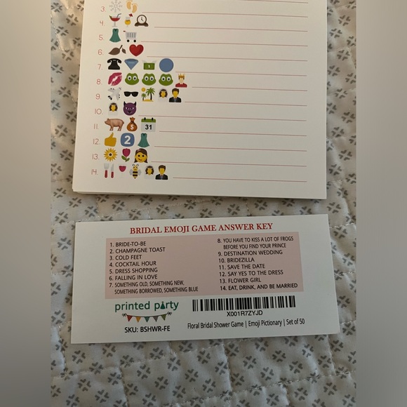 Bridal Shower Party Games - Picture 11 of 11